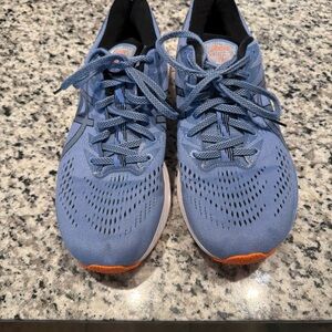 Asics Light Blue Running Shoes